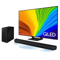 Combo Smart TV 75'' QLED 4K 75Q70D 2024 + Soundbar HW-Q800D