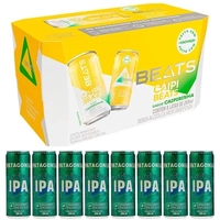 (VIP) Cerveja Patagonia IPA Lata Sleek 350ml 8 Unidades + Skol Beats Caipirinha Lata 269ml - 8 Unid