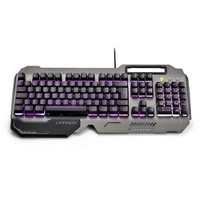 [CB VIP ]Teclado Gamer Warrior Ragnar TC222 LED - Metal