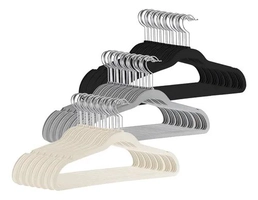 Kit Cabides Veludo De Roupa Antideslizante Slim Adulto 50 Un