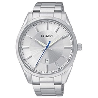 Relógio Masculino Citizen Quartzo Prata Inox