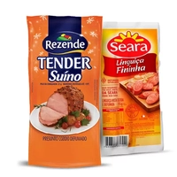 NA COMPRA DE 1 TENDER SUINO REZENDE + R$ 0,01 - LEVE 1 LINGUIÇA FININHA SEARA 215G
