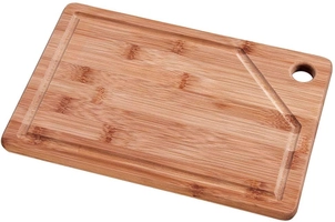 [Prime] Tábua Retangular Bamboo Mor 30cm x 20cm R$ 17