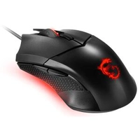 Mouse Gamer MSI Clutch, 4.200 DPI, 6 Botões, LED Red, GM08 | R$ 60