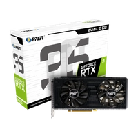 Placa de Vídeo Palit NVIDIA GeForce RTX 3050 Dual, LHR, 8GB, GDDR6, DLSS, Ray Tracing, NE63050019P1-
