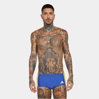 Sunga Adidas 3 Listras Color Block - Tamanho P