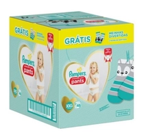 Fraldas Pampers Premium Care Pants 68 unidades + Brinde - R$70