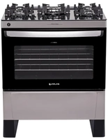 Fogão 5 Bocas Inox com Mesa de Vidro Atlas Agile Up Glass Bivolt