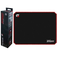 Mouse Pad Gamer (320x240mm) SPEED MPG101 Preto/Vermelho Fortrek Médio