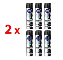[6,65 cada + Frete] 2x Kit Des Nivea Invisible Black e White 6 Unid
