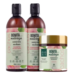 Kit Bonita por Natureza Cachos Treatment Trio (3 Produtos)