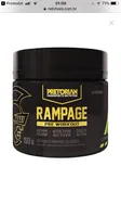 Pré Treino Rampage 150g Exclusivo - Pretorian