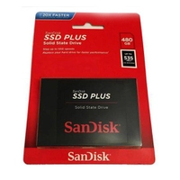 (Cartão Submarino) Ssd 480GB Sandisk Plus G26 535-540MBS