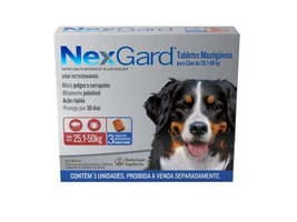 [Rec] NexGard para Cães 25,1-50kg com 3 Tabletes