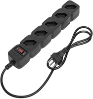 (R$ 32 +por-) Filtro de Linha Protetor Eletrônico com 5 tomadas EPE 205 Intelbras