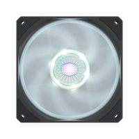 Cooler para Gabinete, Cooler Master, SickleFlow MasterFan MF120 Halo, White, 120mm, 1800RPM, MFX-B2DN-18NPW-R1 | R$40