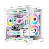 Gabinete Gamer Hyrax HGB705 Mini Tower Branco