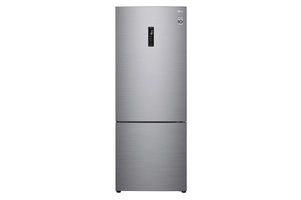 Geladeira Smart LG Frost Free Inverter 451L Inverse Cor Black Inox (GC-B569NQL)