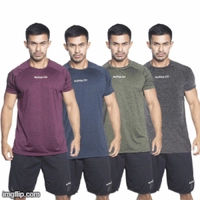 Kit 4 Camisetas Dry Alpha Co Masculina (Tam P ao GG)