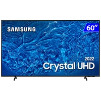 Smart TV Samsung LED 60" 4K Wi-Fi Tizen Crystal UHD UN60BU8000GXZD