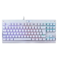 (app)Teclado Mecânico Gamer Redragon Dark Avenger K568W, RGB, Switch Outemu MK2 Red, ABNT2, Branco -
