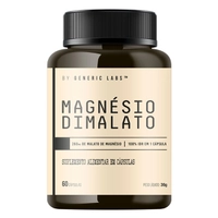 Magnésio Dimalato Generic Labs - 60 Cápsulas