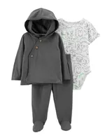 Conjunto 3 Peças Dinossauro Carter´s | R$60