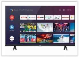 Smart TV 43'' TCL LED Full HD 43S615 Android HDR Wi-Fi e Bluetooth Integrados Google Assistant