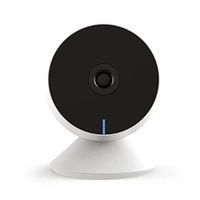 Steck, Câmera Inteligente Interna Wi-Fi, Áudio bidirecional, Sensor de movimento e Visão noturna, Branco, Compatível com Alexa - SMBC1BS1