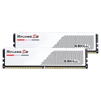 Memória DDR5 G.Skill Ripjaws S5, 32GB (2x16GB), 5200MHz, White, F5-5200J3636C16GX2-RS5W