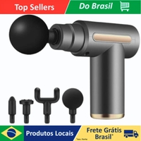 [Massageador Elétrico Muscular e Facial Recarregável