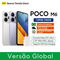 【DoBrasil】Smartphone Xiaomi POCO M6 8GB RAM 256GB