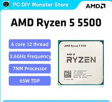 [APP/TAXA INCLUSA] Processador Amd Ryzen 5 5500 3,6 GHz 6 Núcleos/12 Threads