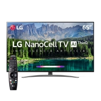 Smart TV LED 65" UHD 4K LG NanoCell 65SM8600 + Smart Magic | R$4.749