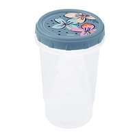 [Leve +Por- R$3 ] Pote Redondo Abacaxi Plasútil Verde 550ml