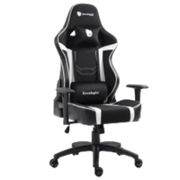 Cadeira Gamer Terabyte Vision, Reclinável, 2D, Preto e Branco