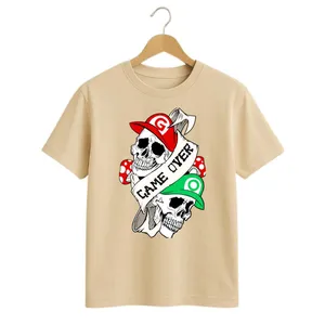 Camiseta Retro Unissex Gamer Caveira