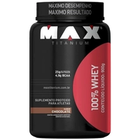 100% Whey 900G - Max Titanium