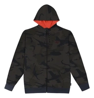 Jaqueta Camuflada Em Moletom Com Capuz Big & Tall Hangar 33