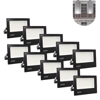 [R$ 14,80 cada] Kit 10 Refletores LED 200W Bivolt à Prova d'Água
