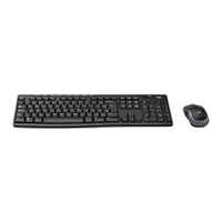 Combo Teclado e Mouse sem fio Logitech MK270 com Teclas de Mídia de Fácil Acesso, Conexão USB, Pilhas Inclusas e Layout ABNT2