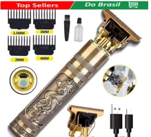 [MOEDAS R$8,45/APP/BR] Máquina De Cortar Cabelo Parágrafo Barba Masculina Elétrico