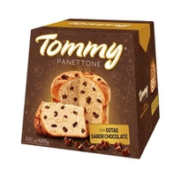 [+por- R$11,51] Bauducco Panettone Tommy Gotas de Chocolate Chocottone