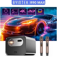 (Do Brasil) Projetor BYINTEK R90 Max Full HD DLP