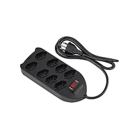 Filtro de Linha com 8 Tomadas EPE 1008+ Preto Intelbras