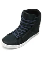 Tênis Couro Calvin Klein Cano Médio Azul - R$160