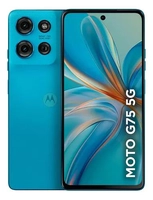 Smartphone Moto G75 5G 256GB Couro Azul