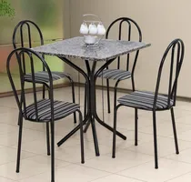 Conjunto de Mesa - 4 Cadeiras Thais- Artefamol | R$297