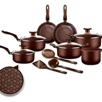 Jogo De Panelas Antiaderente 10 Peças Prime Alumínio Teflon