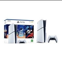 Console Sony PlayStation 5, Com Leitor de Discos, SSD 1TB, Controle Sem Fio DualSense + 2 Jogos